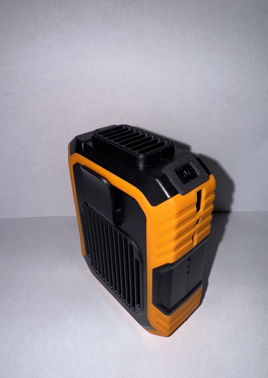 Ventilador de Cintura Potente – Manos Libres y Recargable