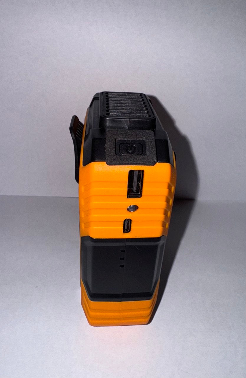 Ventilador de Cintura Potente – Manos Libres y Recargable